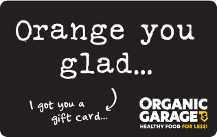 Gift Card Organic Garage