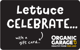 Gift Card Organic Garage